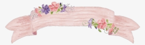 Ftestickers Watercolor Flowers Template Pink - Watercolor Painting