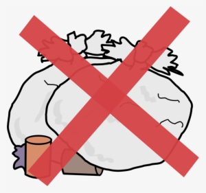 Drawing Waste Line Art Silhouette - Rubbish Clipart