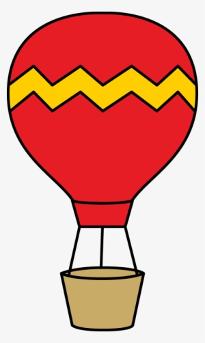 Deflated Hot Air Balloon Png - Red Hot Air Balloon Clipart