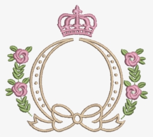 Moldura Flor Arabesco Brasão Bordado - Ali D Oro Hems