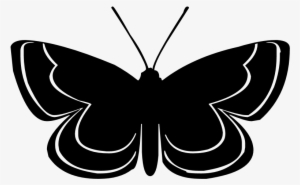 Butterfly Silhouettes Stock Vector - Silhouette