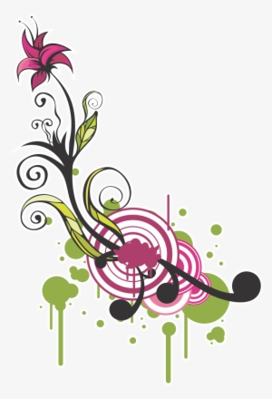 Pétalas De Cores - Png Flowers Swirl