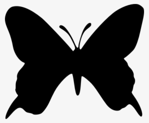 Free Png Butterfly Silhouette Png Images Transparent - Butterfly Stencil