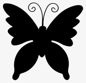 Butterfly Silhouette Png - Butterfly Stencils