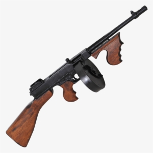 Machine Gun Png Transparent Image - Thompson Submachine Gun Png