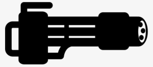 Machine Gun Vector - Machine Gun Vector Png