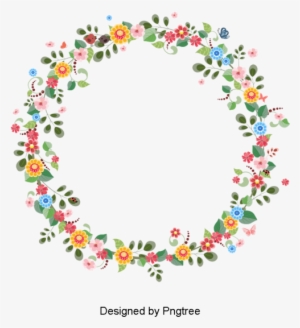 Beautiful Hand Paint Watercolor Floral Wreath, Flower, - Home Sweet Home Modern Cross Stitch Kit