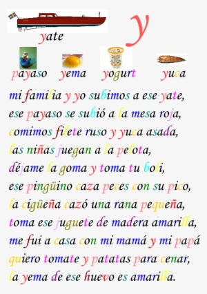 Letra Y - Text