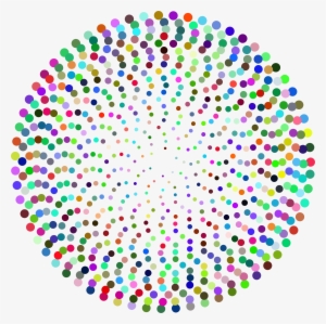 Prismatic Abstract Circles Design - Abstract Circle Designs Png