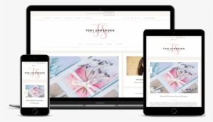 Toni Sanerson Genesis - Web Design