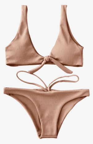 Image Freeuse Bikini Vector Essential - Traje De Baño Con Nudo