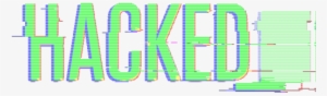 Hacked Header - Graphic Design
