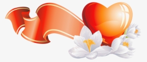Clipart Flowers And Hearts