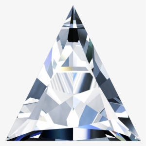 Diamond Triangle Cut South Bay Gold - Triangle Diamond Png