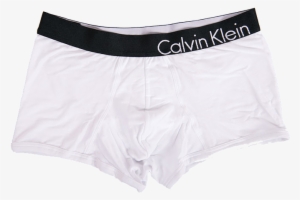 Panties Underpants Waist Calvin Klein Black Belt - Boxer Blanco Ropa Interior
