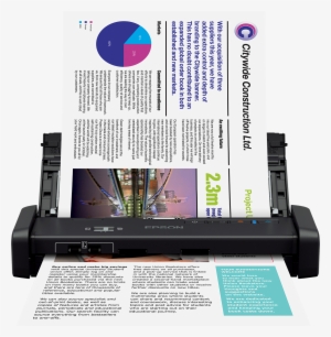 Next - Epson Workforce Es-200 Portable Duplex Document Scanner