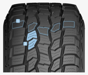 Paired Intermediate Tread Elements - Cooper Adventure 265 70 R18