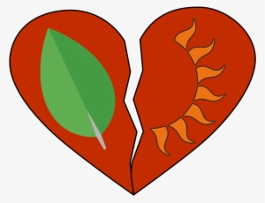 Orange Heart Png