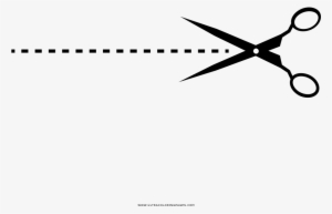 Dibujo De Tijeras Para Colorear - Scissors