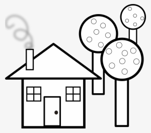 House Drawing Outline At Getdrawings - Shapes Clip Art Black And White