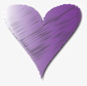 Leave A Comment Tags - Purple Scribbled Heart Png