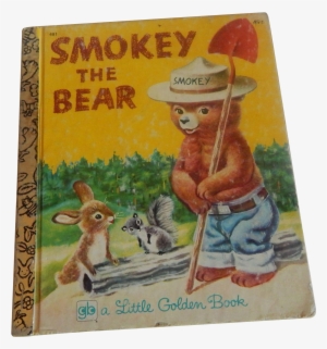 Little Golden Book Smokey The Bear - Australian Smokey The Bear