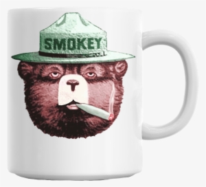 Smokey The Bear Smoking Weed