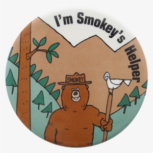Smokey's Helper Cause Button Museum