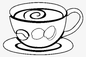 Espresso Coffee Coloring Page - Chocolate Para Tomar Para Colorear