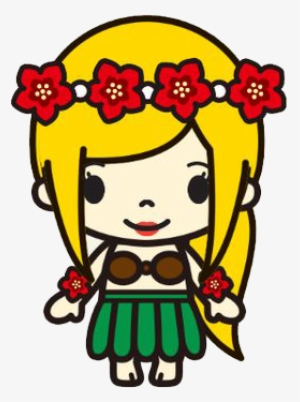 Clipart Royalty Free Free Png Hula Girl - Clip Art