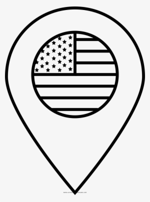 Bandera De Estados Unidos Página Para Colorear - Top Of Bbq Grill Clipart