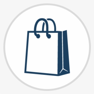 Img Cannabis Products Packaged 2 - Vector Shopping Bag Icon