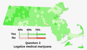 Medical Marijuana Ballot Results From 2012 In Massachusetts - Massachusetts Question 4 Results