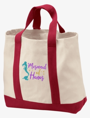 Mermaid Of Honor 2-tone Shopping Tote Rebel Style Shop