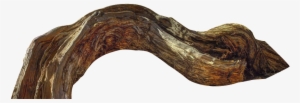 This Product Design Is Curved Wood Branch Cartoon Transparent - Wood