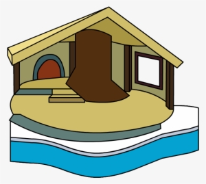 Cozy Cottage Igloo - Club Penguin Igloos Id