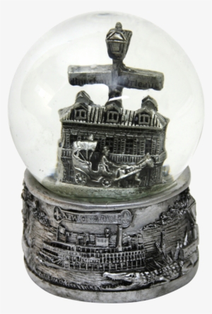 New Orleans French Quarter Snowglobe - Cajun Creations New Orleans French Quarter Snowglobe