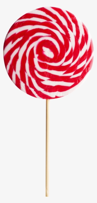 Lollipop Png Transparent Image - Red And White Lollipop Png