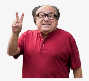 Danny Devito Peace Sign