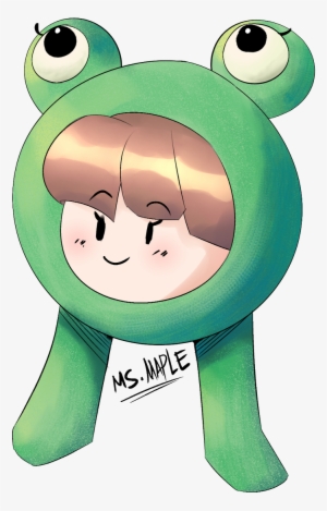 Last Night It's A Froggo Bean Had To Doodle And Color - Cartoon