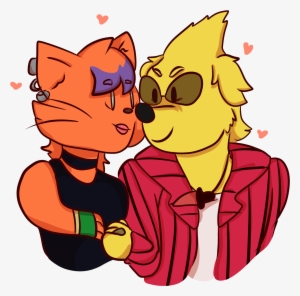 Here's Frank And Shonda As Animals For Lindsocolo - Cartoon