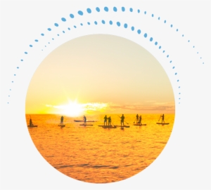 Beach View Of Sunrise And A Group Of Paddle Boarders - Playa Largo Resort & Spa, Autograph Collection