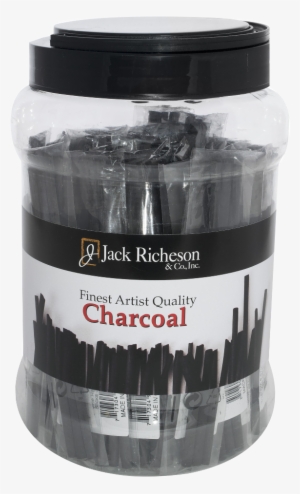 Richeson Vine Charcoal Canister, 48 Bags Of