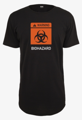 Biohazard T-shirt Urban Classics Long Tee Black