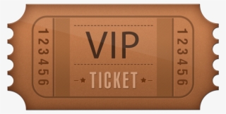 Vip Ticket Png - Label