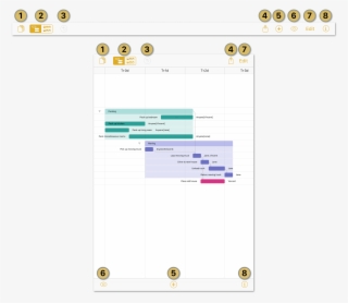 The Project Editor In Omniplan 3 For Ios On Larger - Omniplan