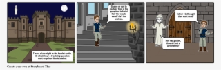 Hamlet In The Night - Cartoon