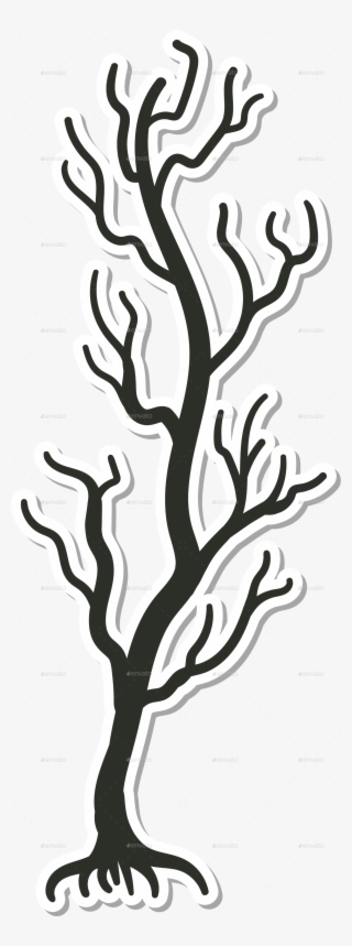 Tree 8 Trunk - Illustration