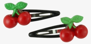 Hair Accessories Uk, Cherry Hair, Cherry Cherry, Blue - Lingonberry