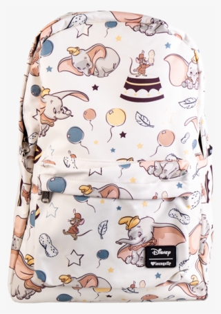 Dumbo All-over Print Cream Loungefly Backpack - Loungefly Dumbo Print Backpack